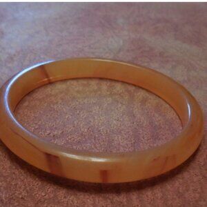 VINTAGE BEST PLASTICS OF RI BUTTERSCOTCH BRACELET